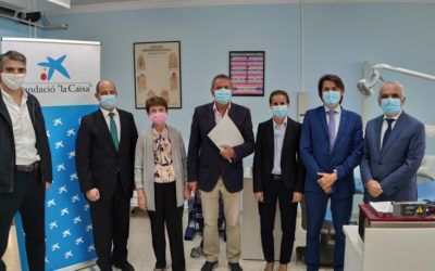La Fundació La Caixa amb CaixaBank financen equipament per la clínica dental de Joan XXIII
