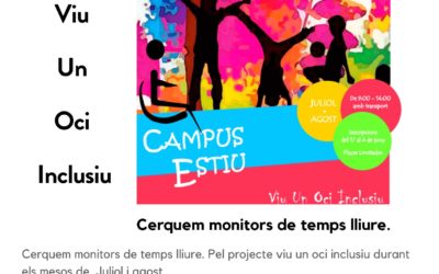 Oferta de feina , es cerquen monitors de temps lliure
