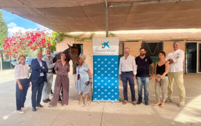La Fundació Patronat Joan XXIII i S’Hort Vell continuen el projecte “Aprendo con caballos” amb el suport de la Fundació “la Caixa”